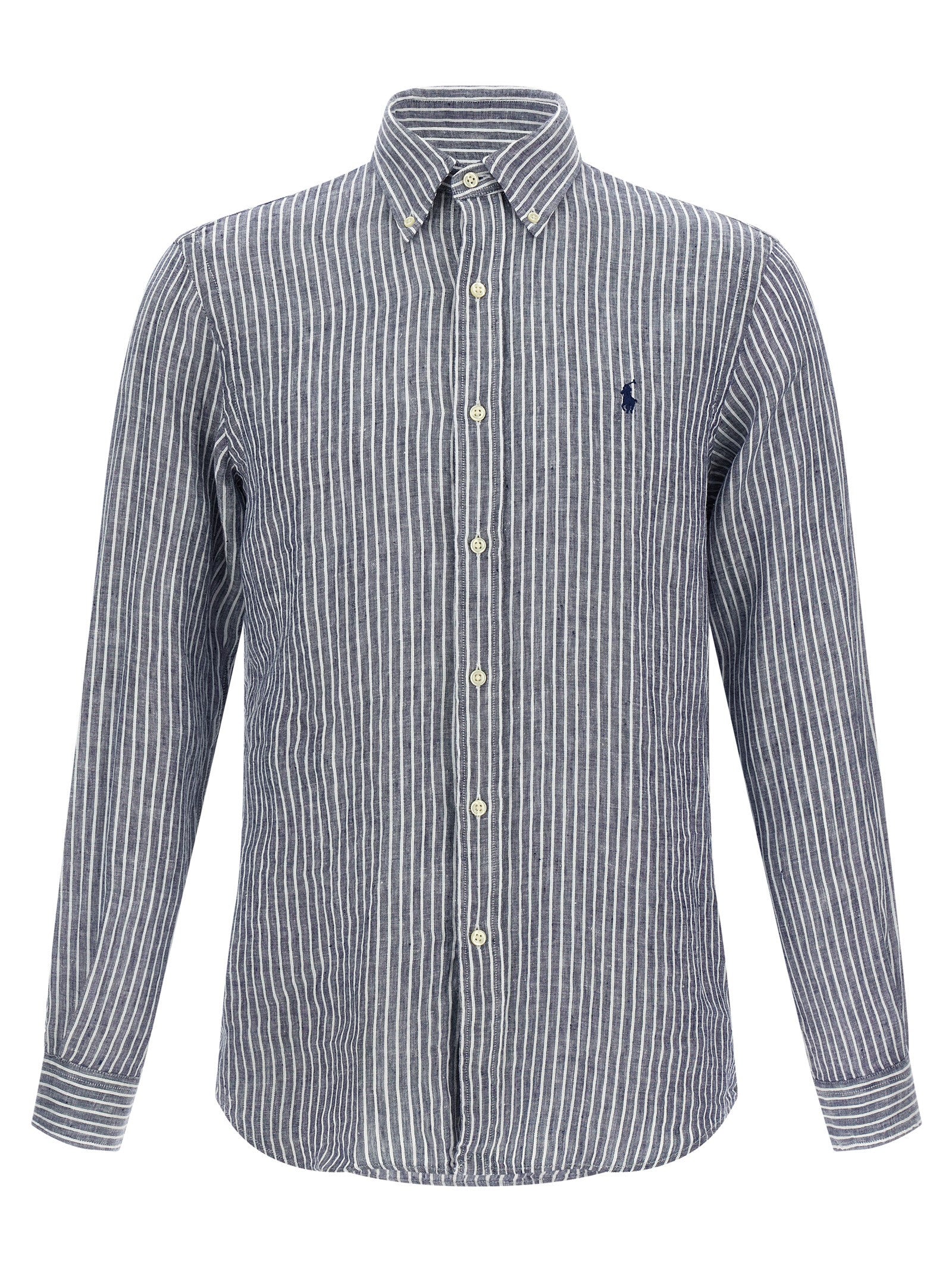 Polo Ralph Lauren Classic Fit Striped Linen Shirt Polo Ralph Lauren