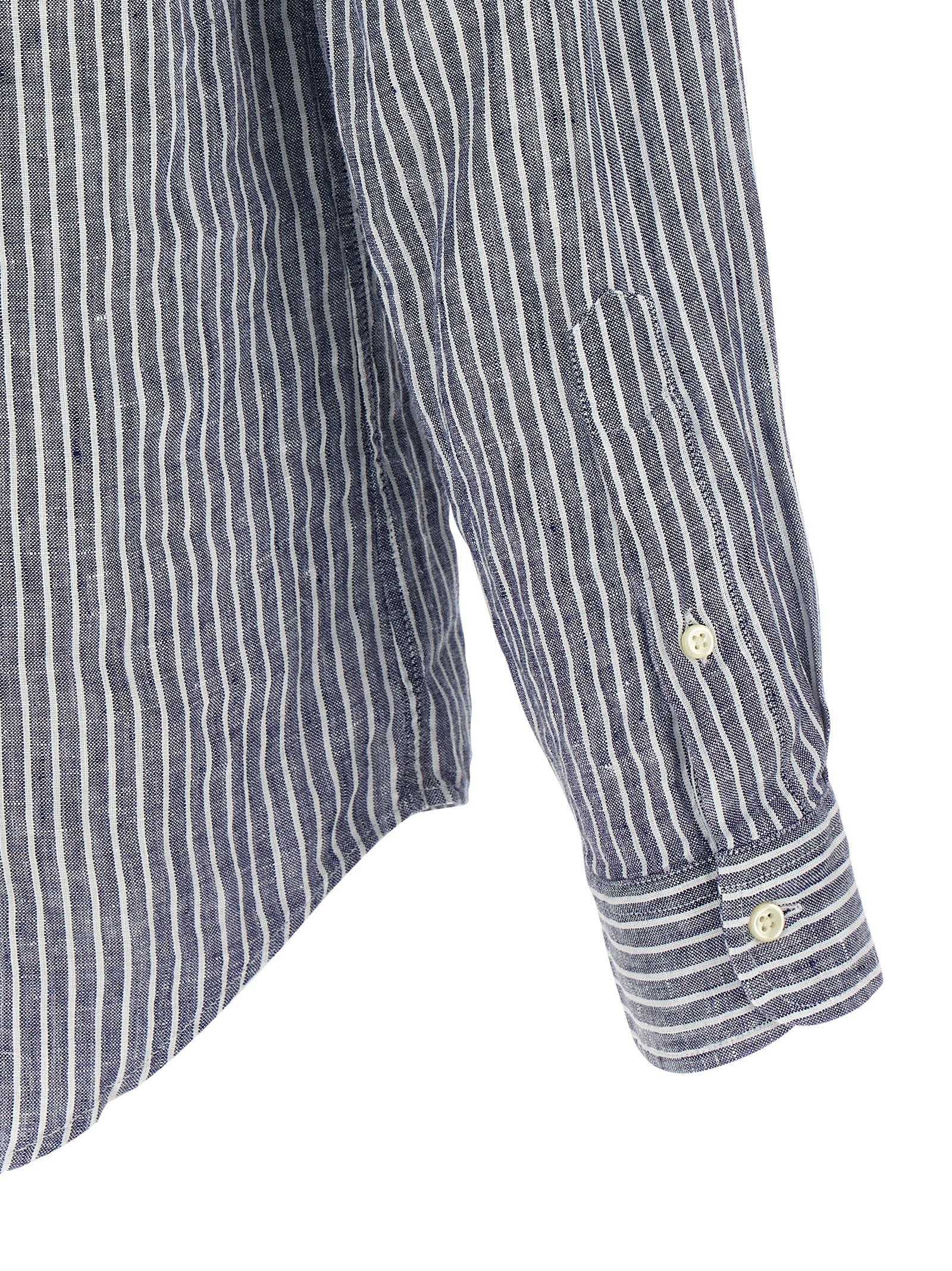 Polo Ralph Lauren Classic Fit Striped Linen Shirt Polo Ralph Lauren