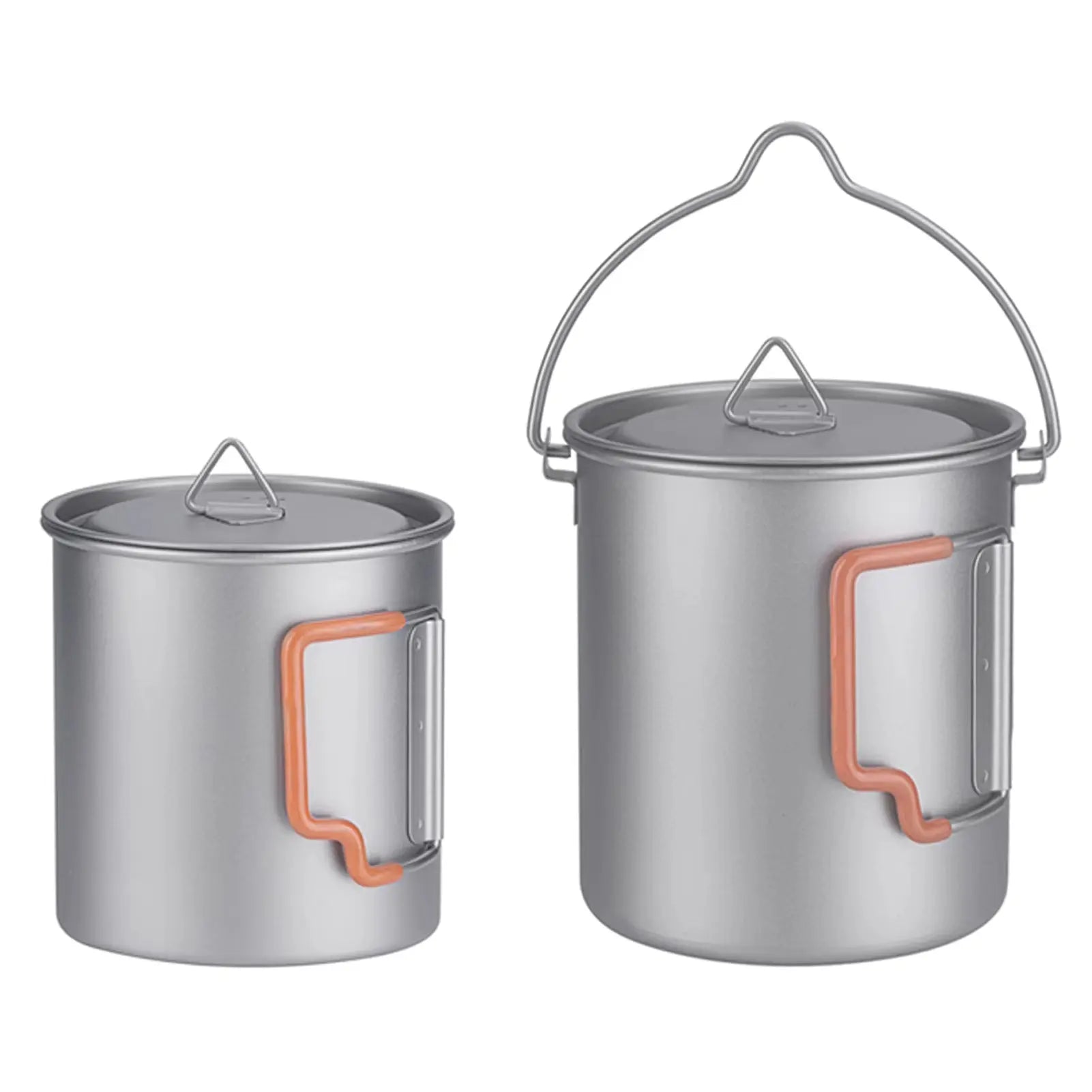 Stackable Mugs Camping Cups Travel Cups Foldable Handle Portable Outdoor Camping and Travel Cups Camping Cups Metal Camping Cup