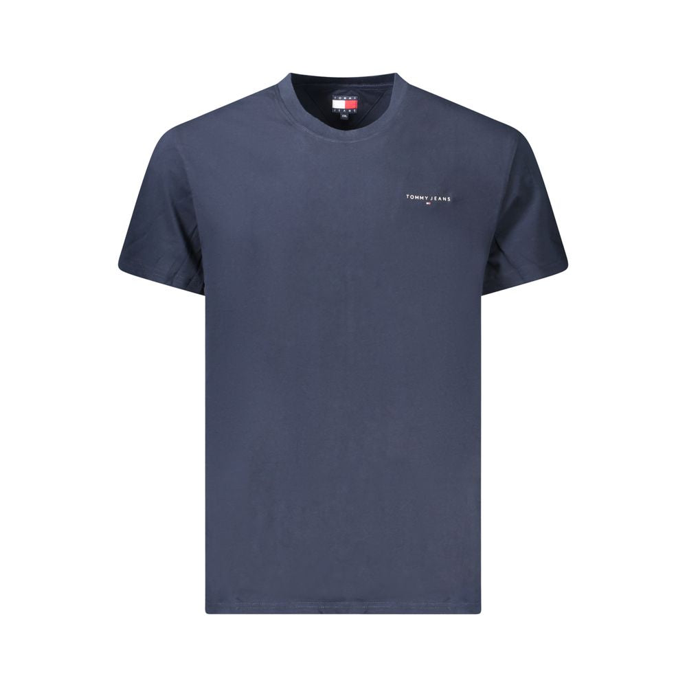 Tommy Hilfiger Blue Cotton Men's T-Shirt Tommy Hilfiger