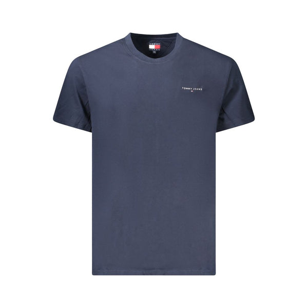 Tommy Hilfiger Blue Cotton Men's T-Shirt Tommy Hilfiger