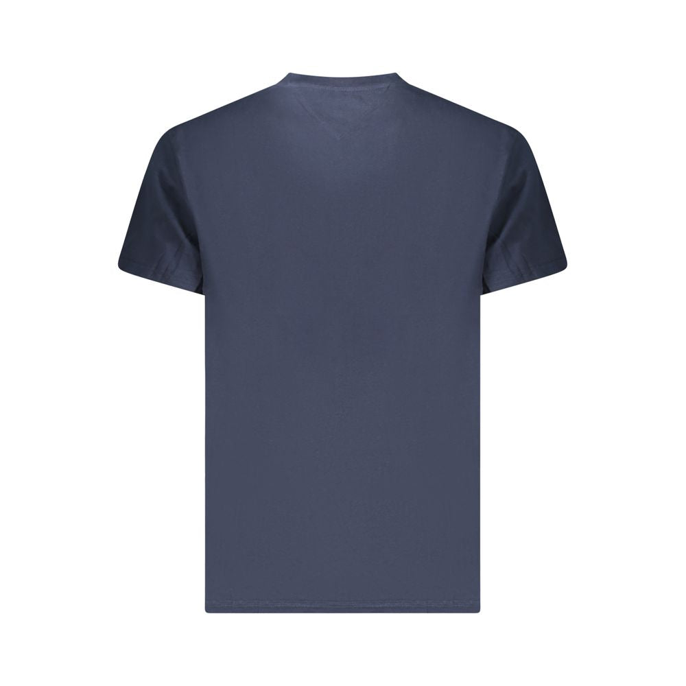Tommy Hilfiger Blue Cotton Men's T-Shirt Tommy Hilfiger