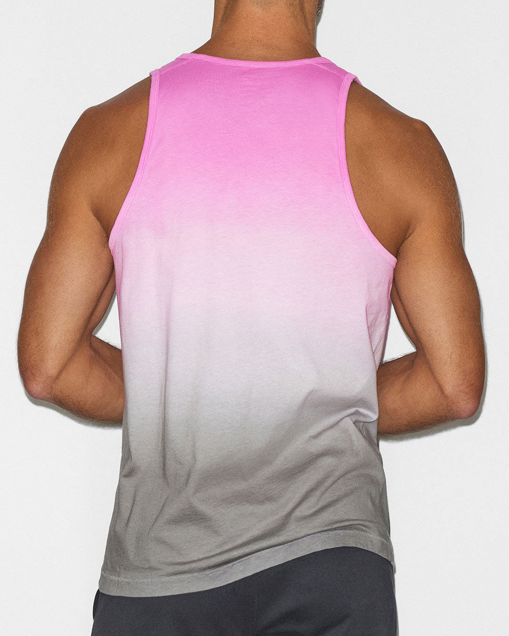 Dip Dye Relaxed Tank Peony Pink C-IN2 New York