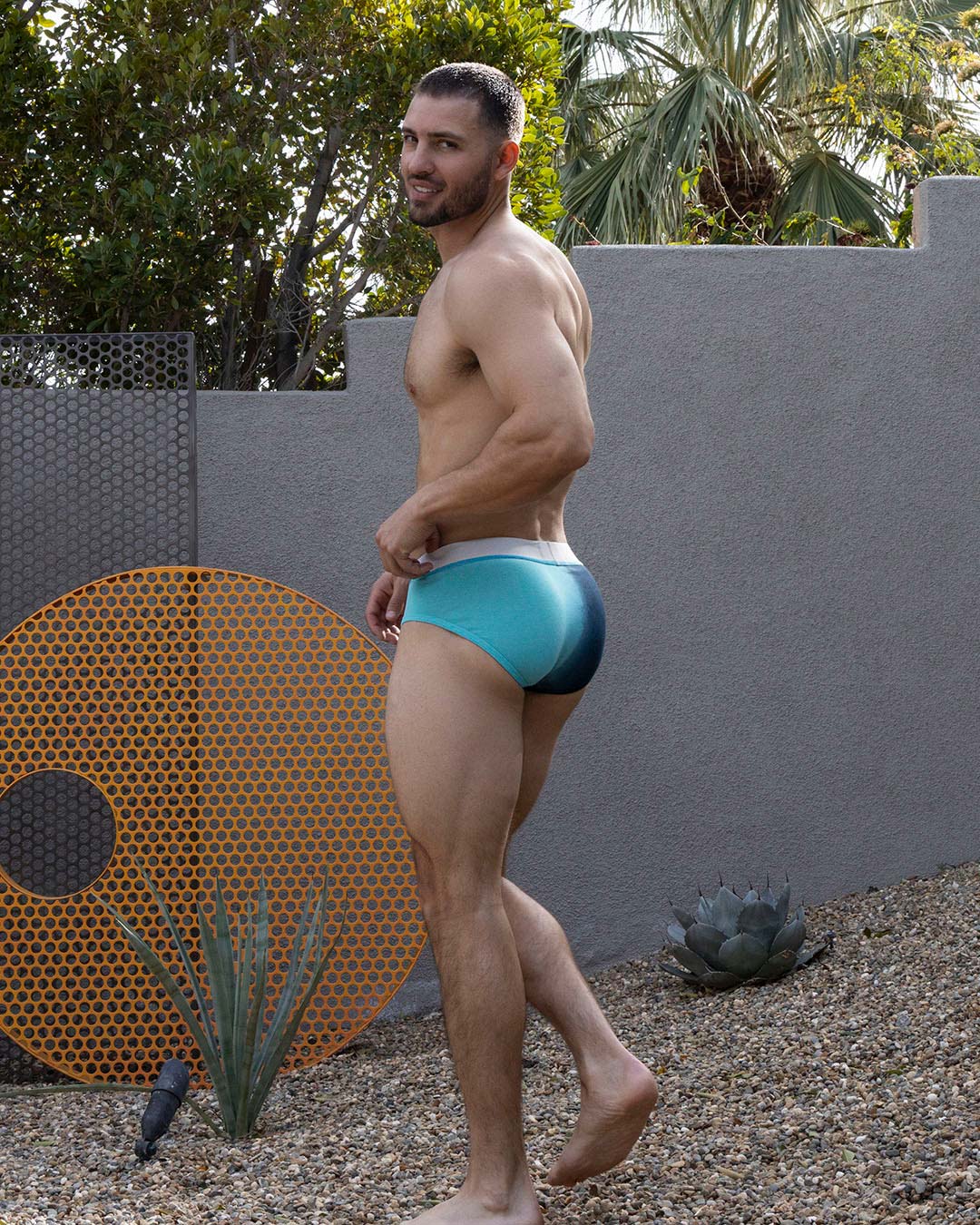 Dip Dye Low Rise Brief Storm Blue C-IN2 New York