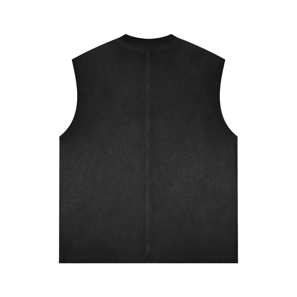 CBY CLE Steel Mark Forge reverse-washed tank top, cast-iron 216 graphic, Cranberry's house label