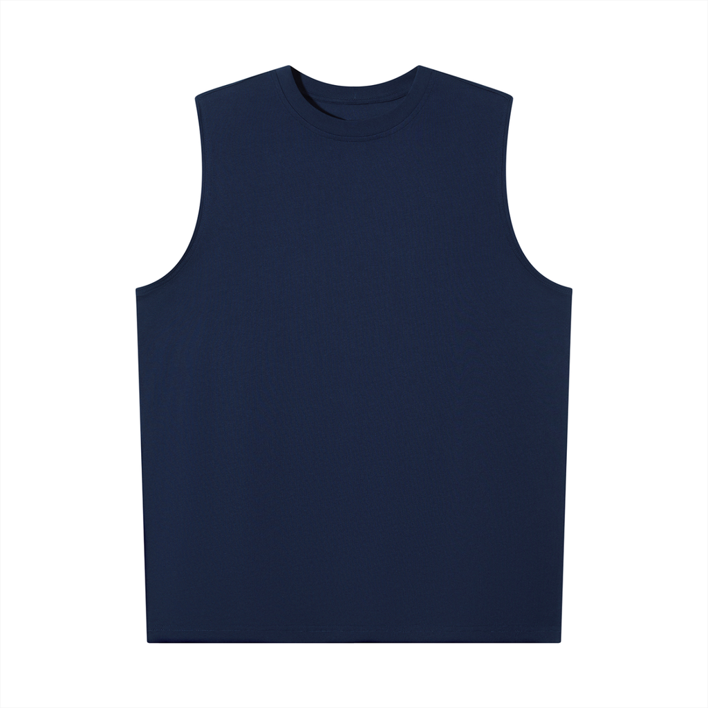 Cranberry's Basics oversized cotton tank top — clean no-logo sleeveless tee