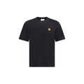 Maison Kitsuné Black Cotton T-Shirt Maison Kitsuné
