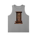 CBY CLE Steel Mark Forge crewneck tank, fabric texture
