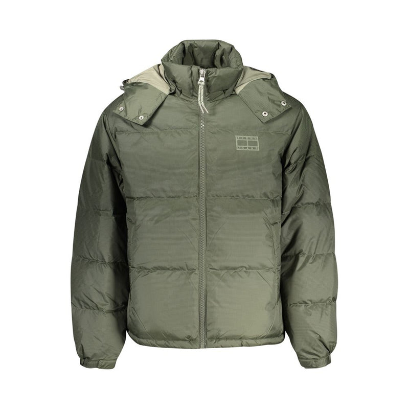 Tommy Hilfiger Verde Polyester Men's Jacket Tommy Hilfiger
