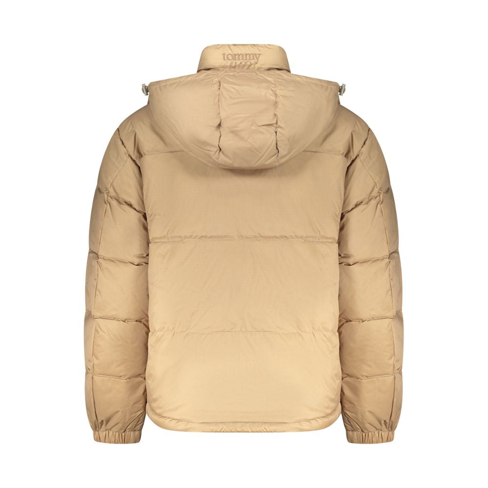 Tommy Hilfiger Beige Polyester Mens Jacket Tommy Hilfiger