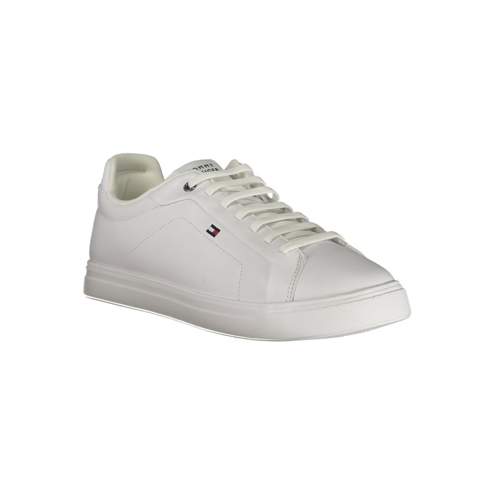 Tommy Hilfiger Bianco Poliuretano Uomo Sneaker Tommy Hilfiger