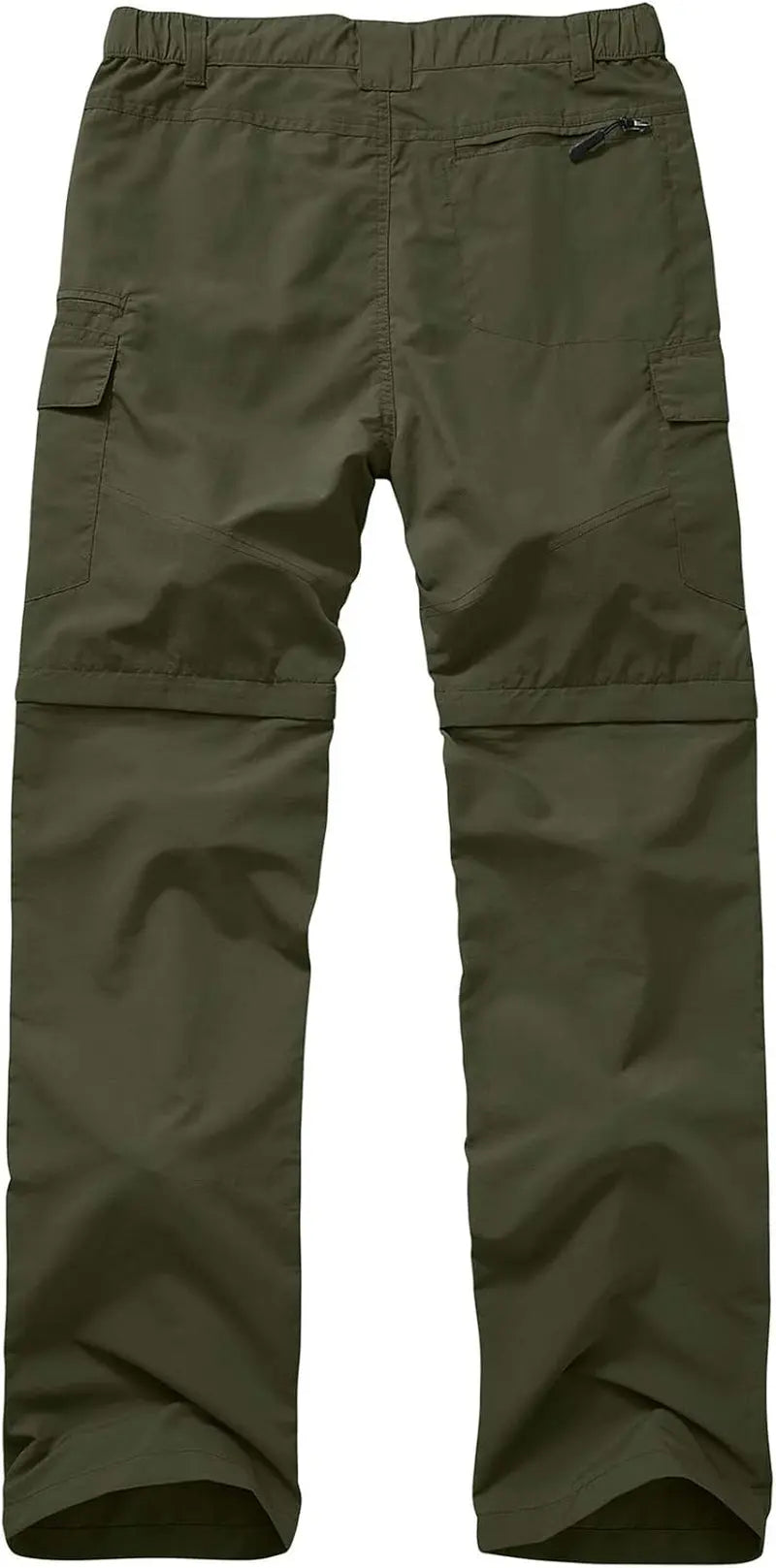 Mens Hiking Pants Quick Dry Lightweight Fishing Convertible Zip off Safari Trousers