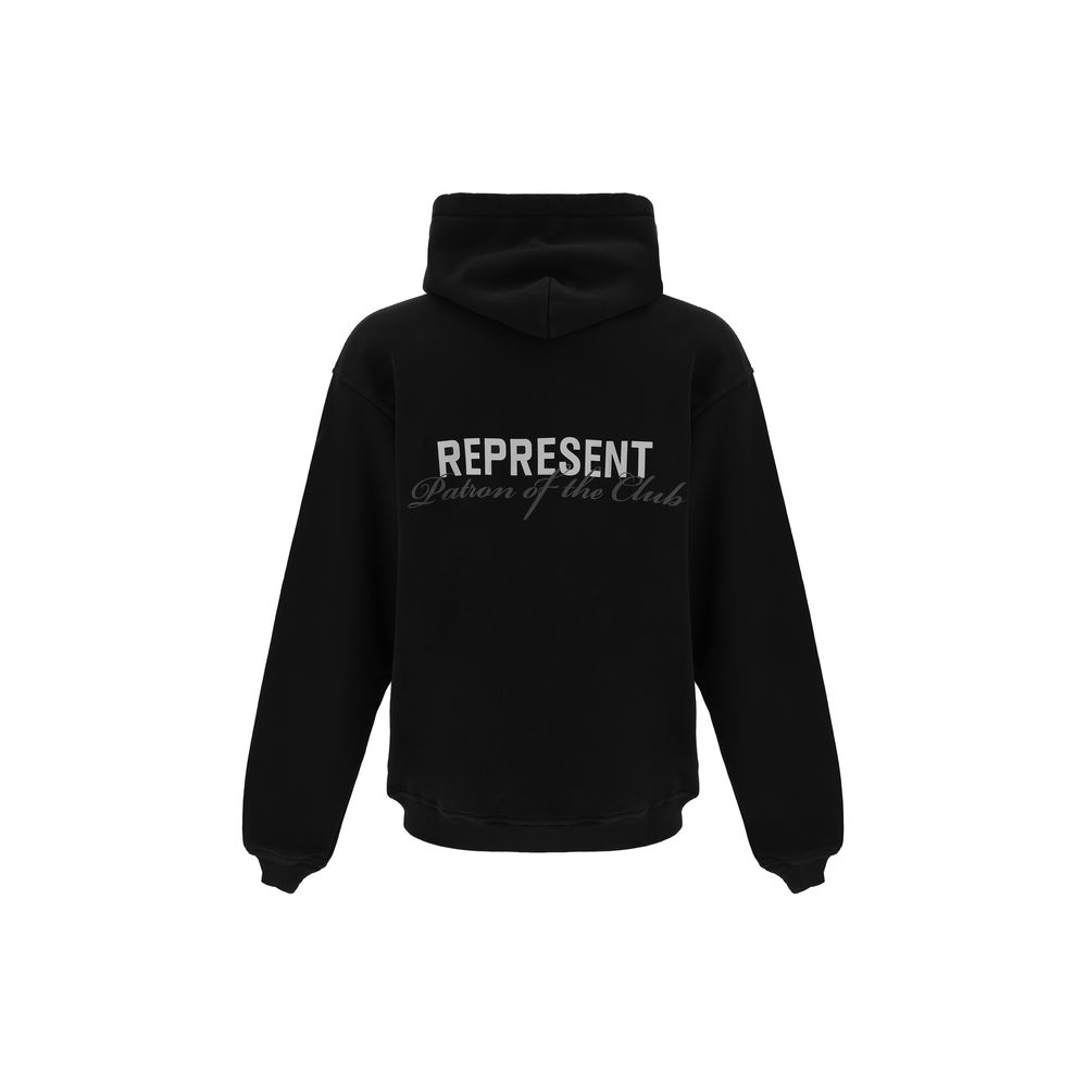 Represent Black Cotton Sweatshirt Represent