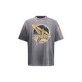 Represent Gray Cotton T-Shirt Represent