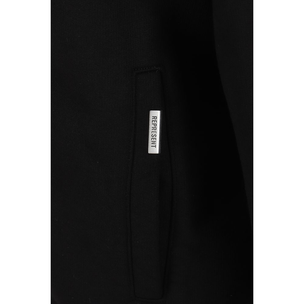 Represent Black Cotton Sweatshirt Represent