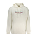Tommy Hilfiger White Cotton Men's Hoodie Tommy Hilfiger
