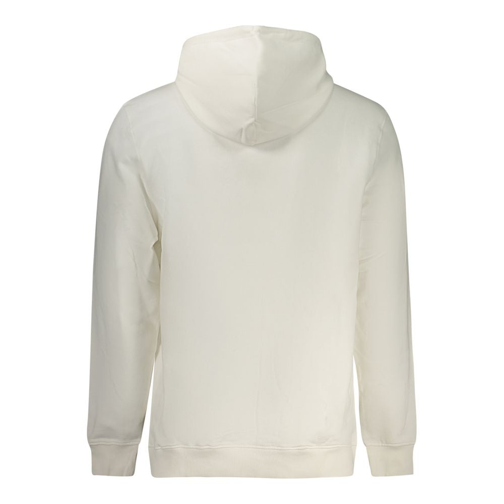 Tommy Hilfiger White Cotton Men's Hoodie Tommy Hilfiger