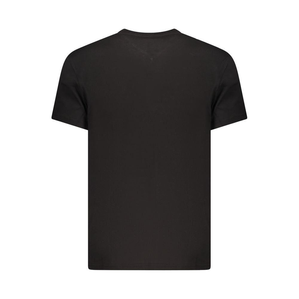 Tommy Hilfiger Nero Cotton Men's T-Shirt Tommy Hilfiger
