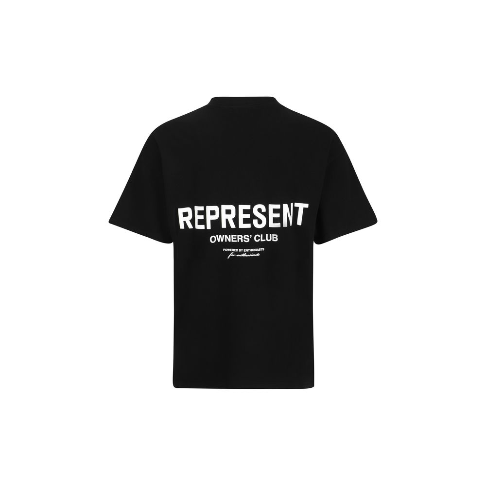 Represent Black Cotton T-Shirt Represent