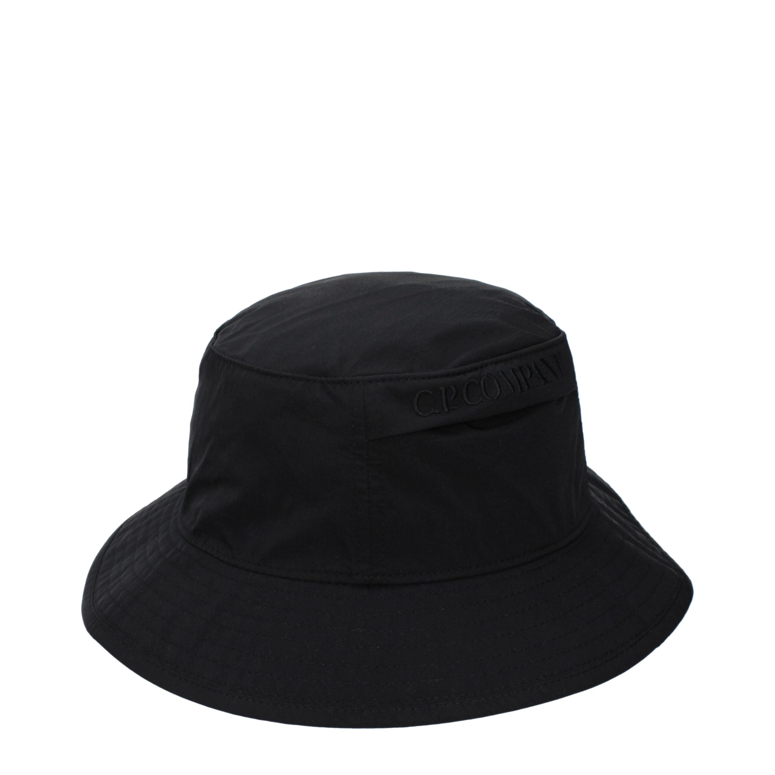C.P. Company Black Polyamide Bucket Hat C.P. Company