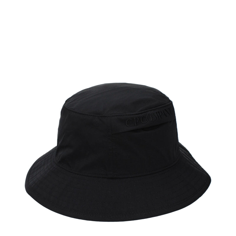 C.P. Company Black Polyamide Bucket Hat C.P. Company