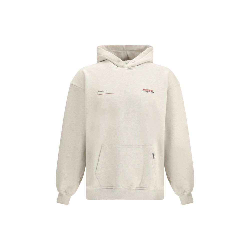 Represent Beige Cotton Sweatshirt Represent