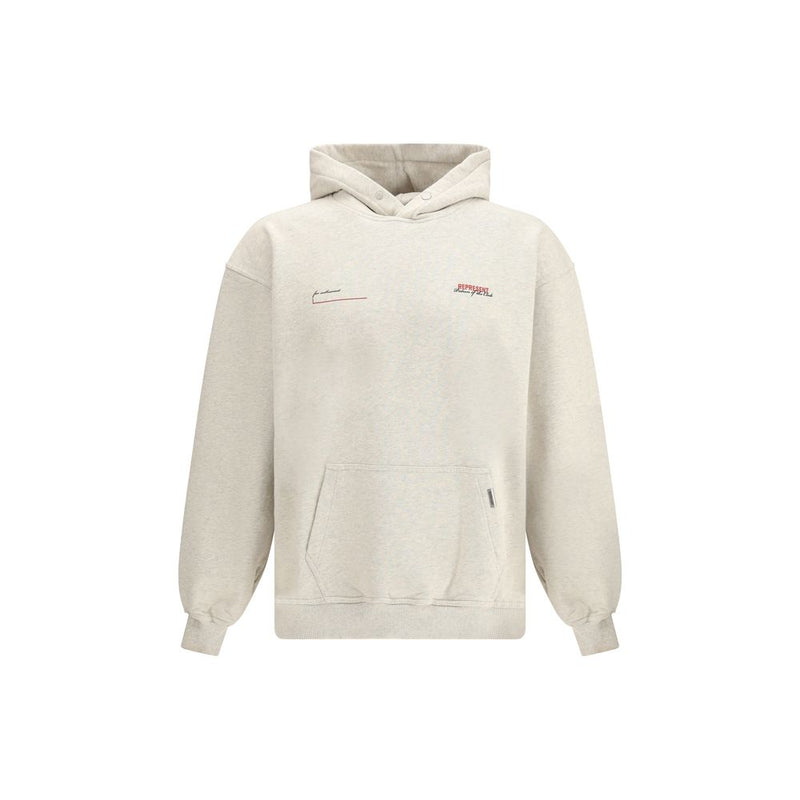 Represent Beige Cotton Sweatshirt Represent