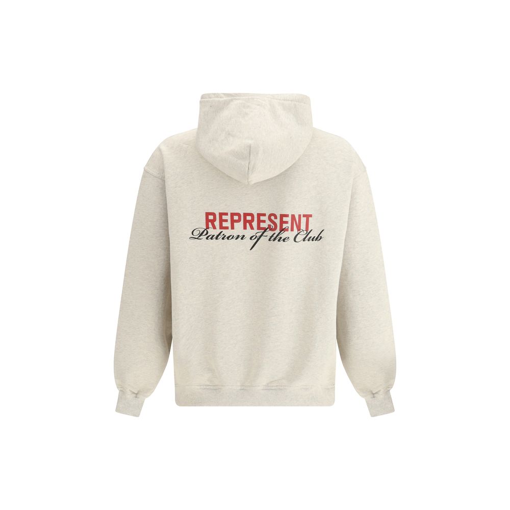 Represent Beige Cotton Sweatshirt Represent