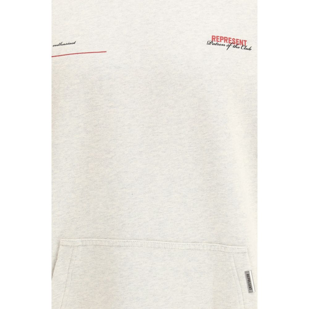 Represent Beige Cotton Sweatshirt Represent
