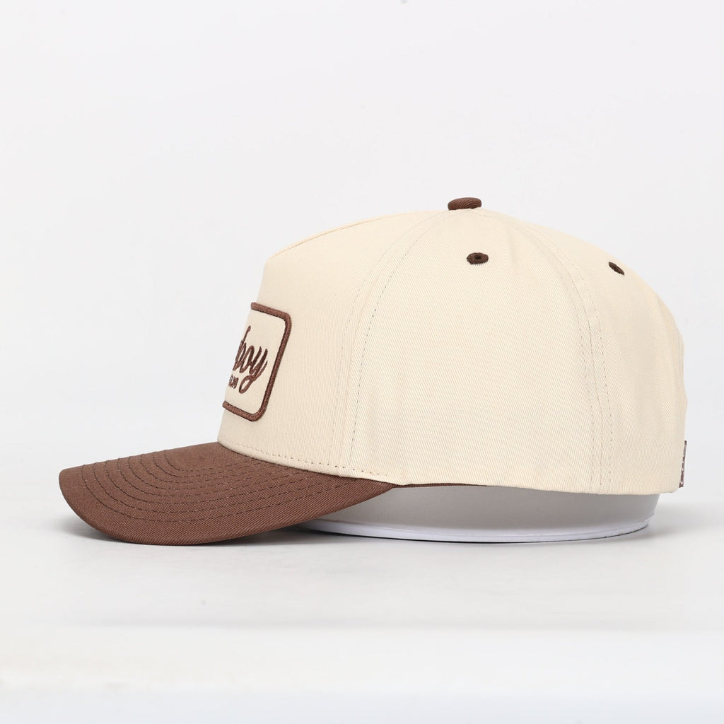 Club Patch Hat Brown Cowboy Country Club