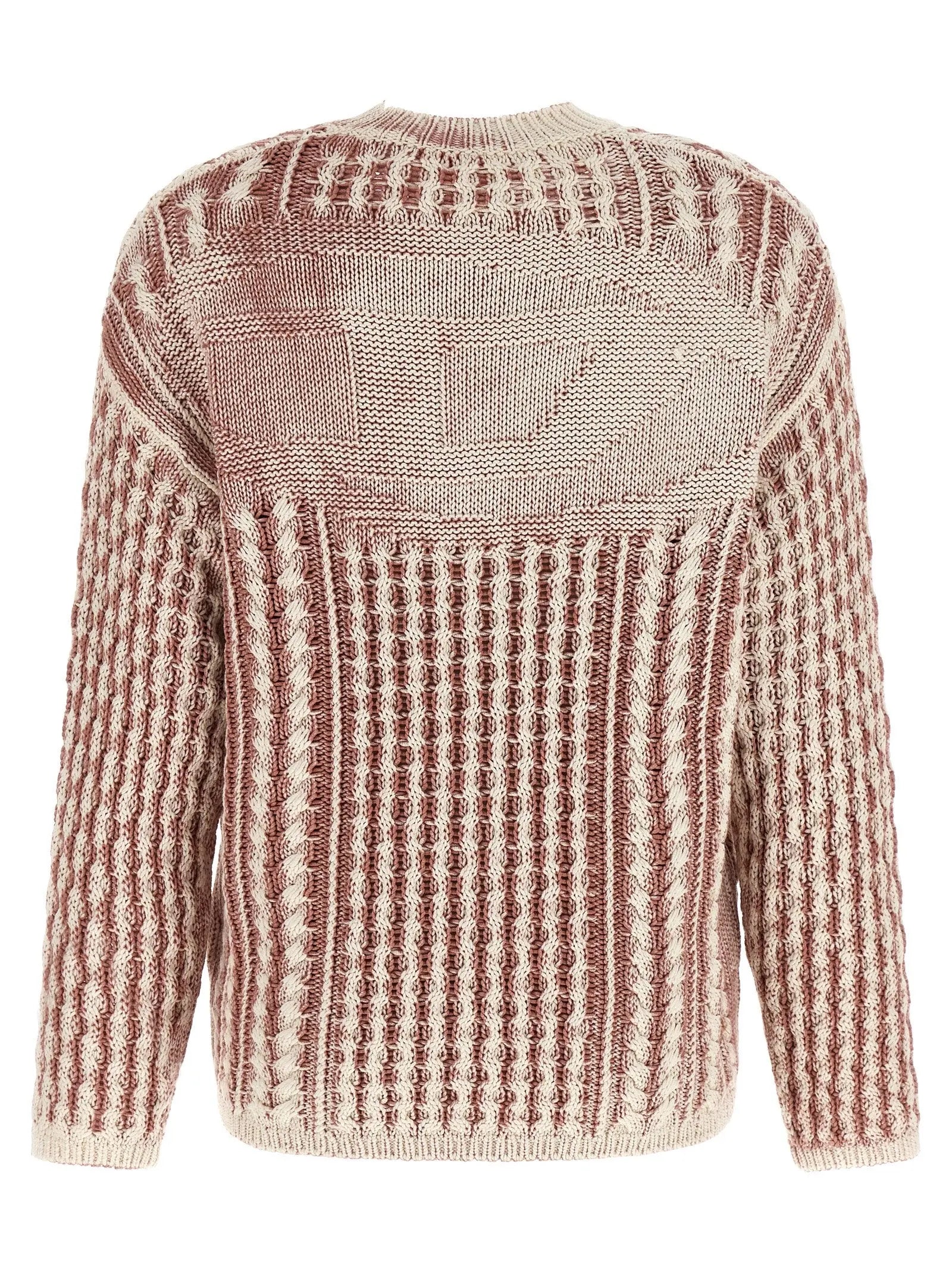 Diesel K-Moise Cable Knit Cotton Sweater Diesel