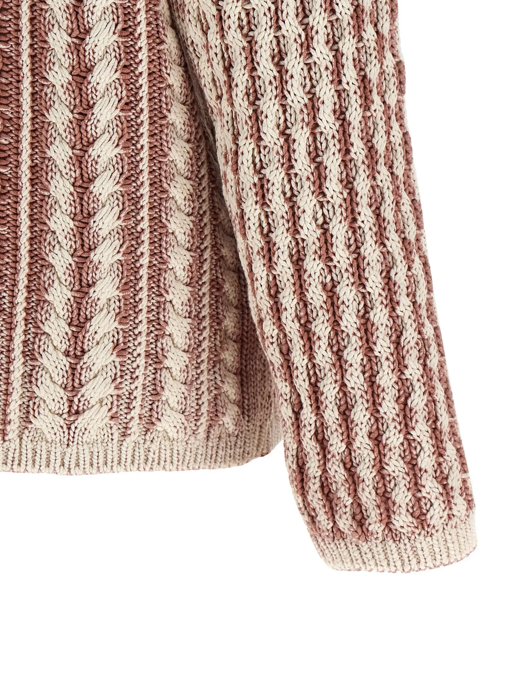 Diesel K-Moise Cable Knit Cotton Sweater Diesel