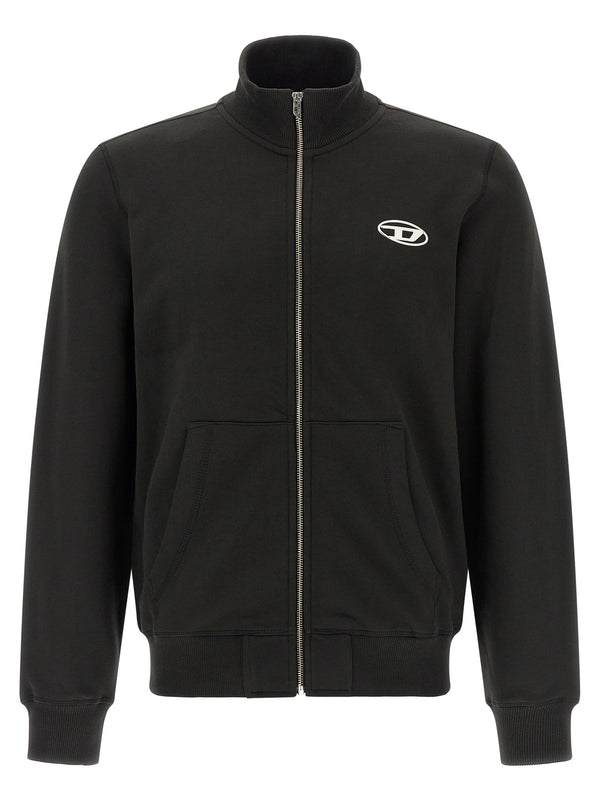 Diesel Diesel S-ginn-zip-iod Sweatshirt Diesel
