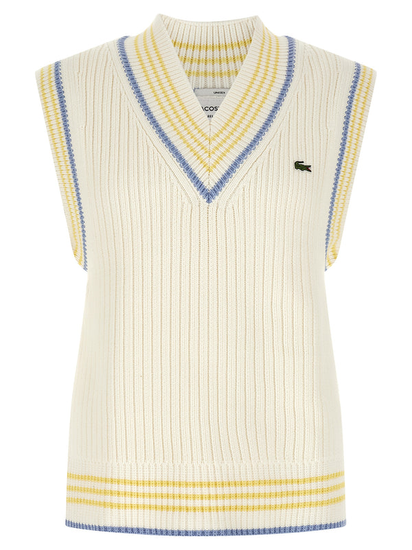 Lacoste Lacoste Thick Knit Vest Lacoste