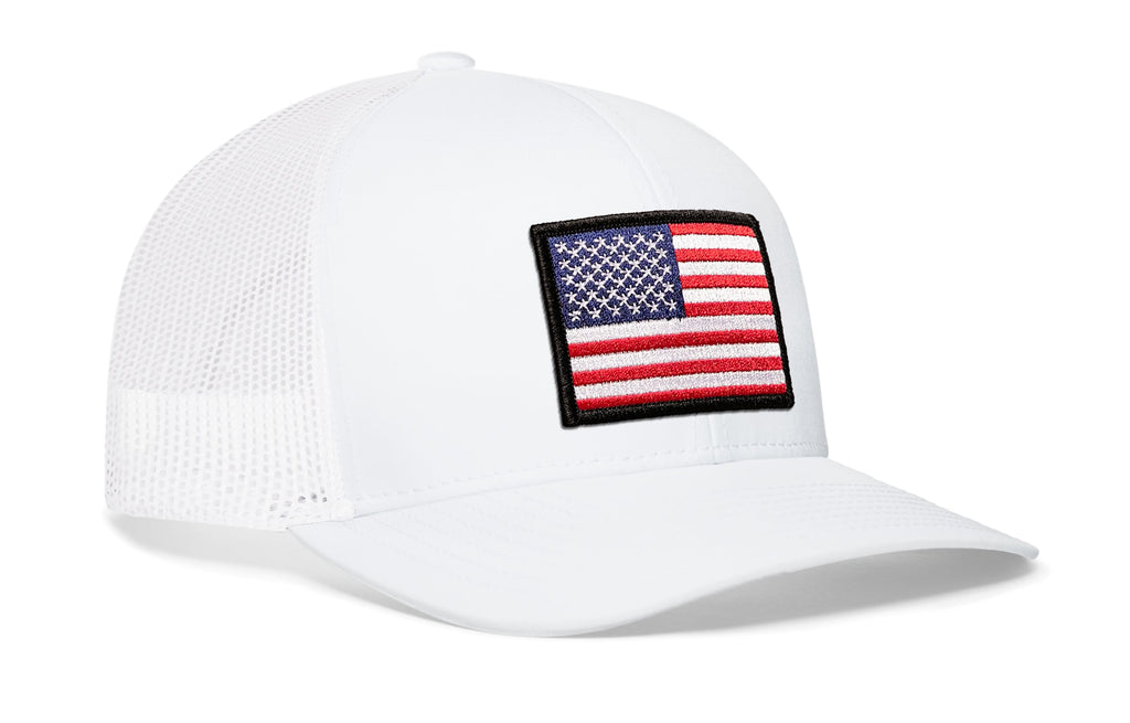 American Flag Trucker Hat — USA Snapback Haka Hat