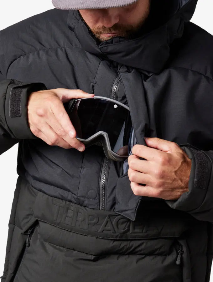 MEN'S BEARHUG HALF-ZIP PULLOVER PUFFER JACKET Terracea