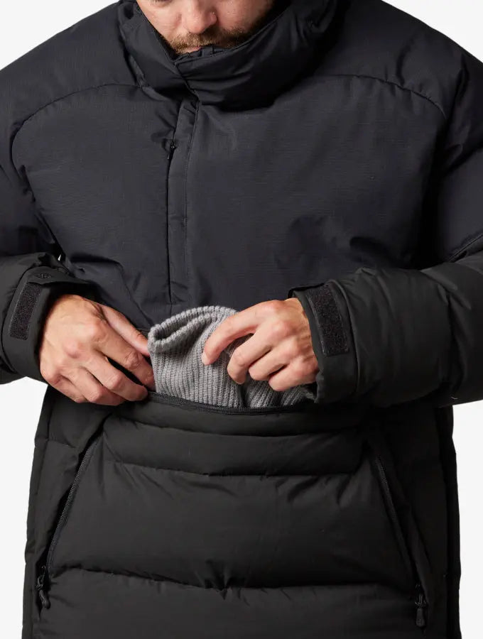 MEN'S BEARHUG HALF-ZIP PULLOVER PUFFER JACKET Terracea