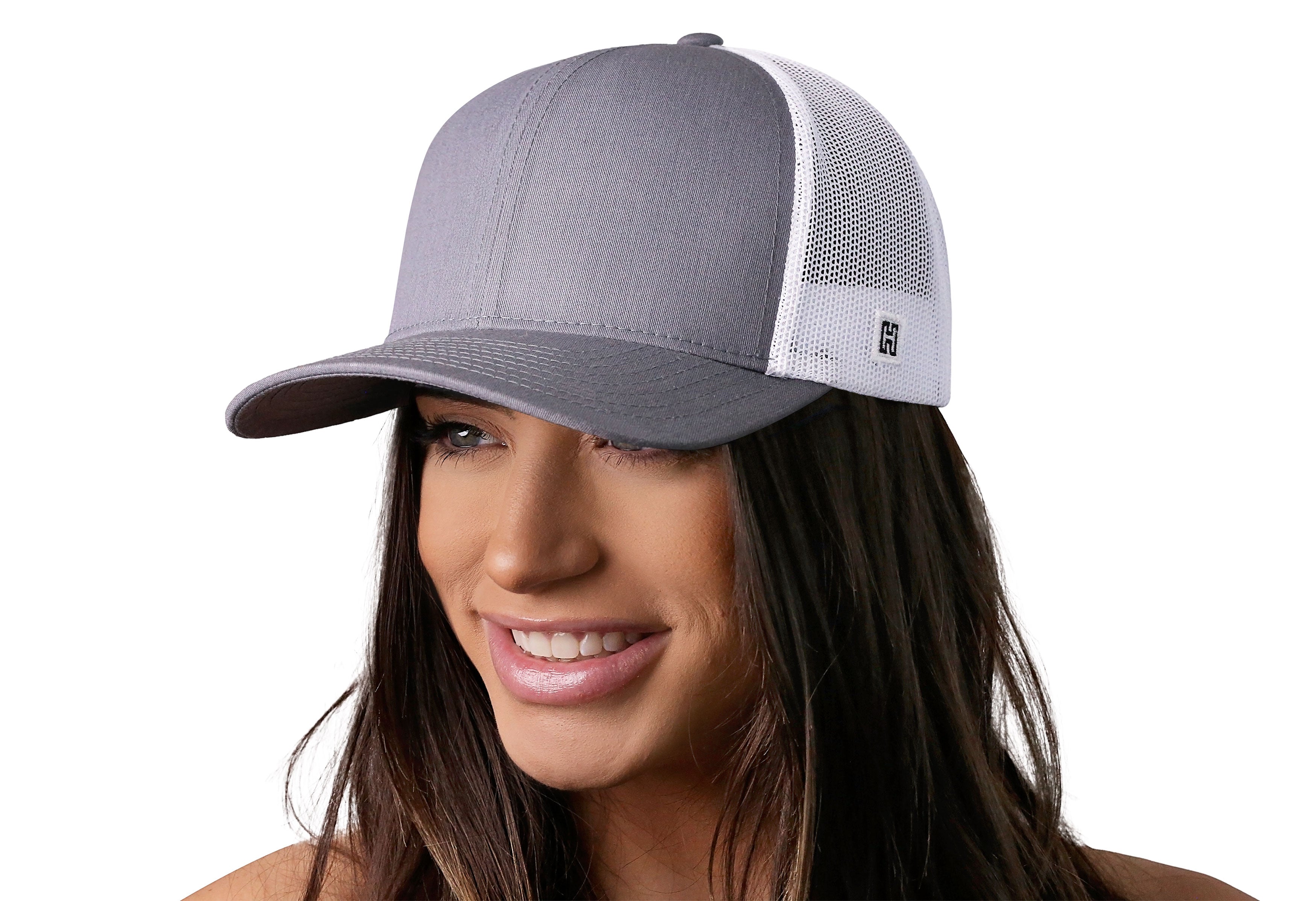 Blank Trucker Hat — Classic Snapback Haka Hat