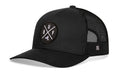 Buffalo BUF X trucker hat — snapback with mesh back