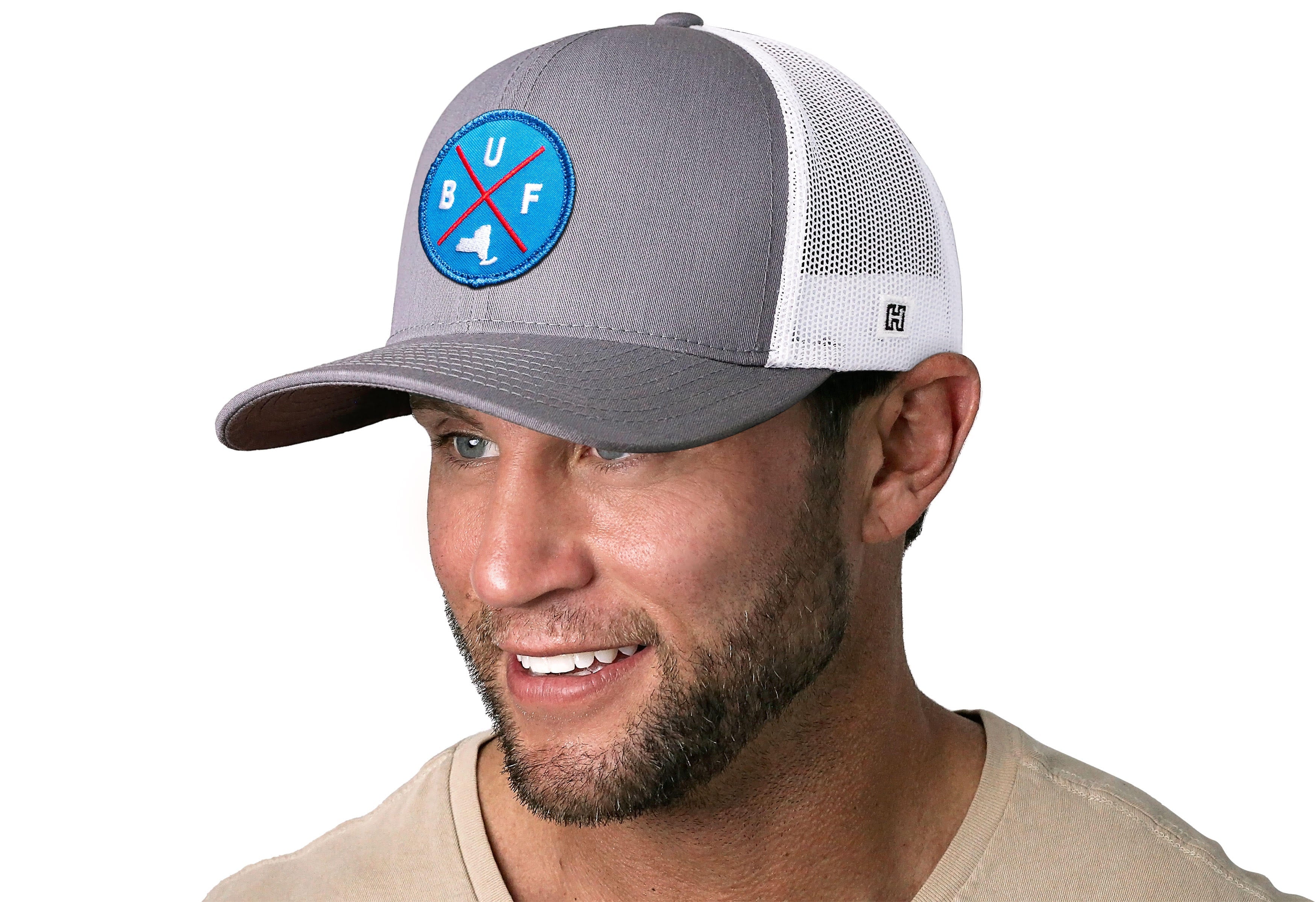 Buffalo BUF X hat — mesh back detail