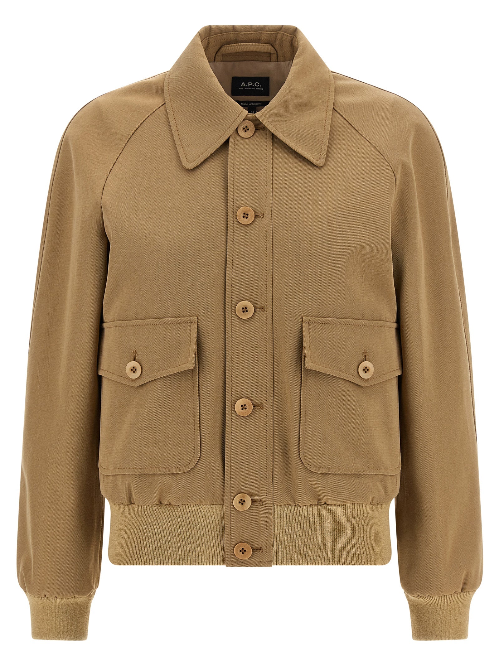 A.p.c. A.p.c. Cotton And Wool Jacket A.p.c.