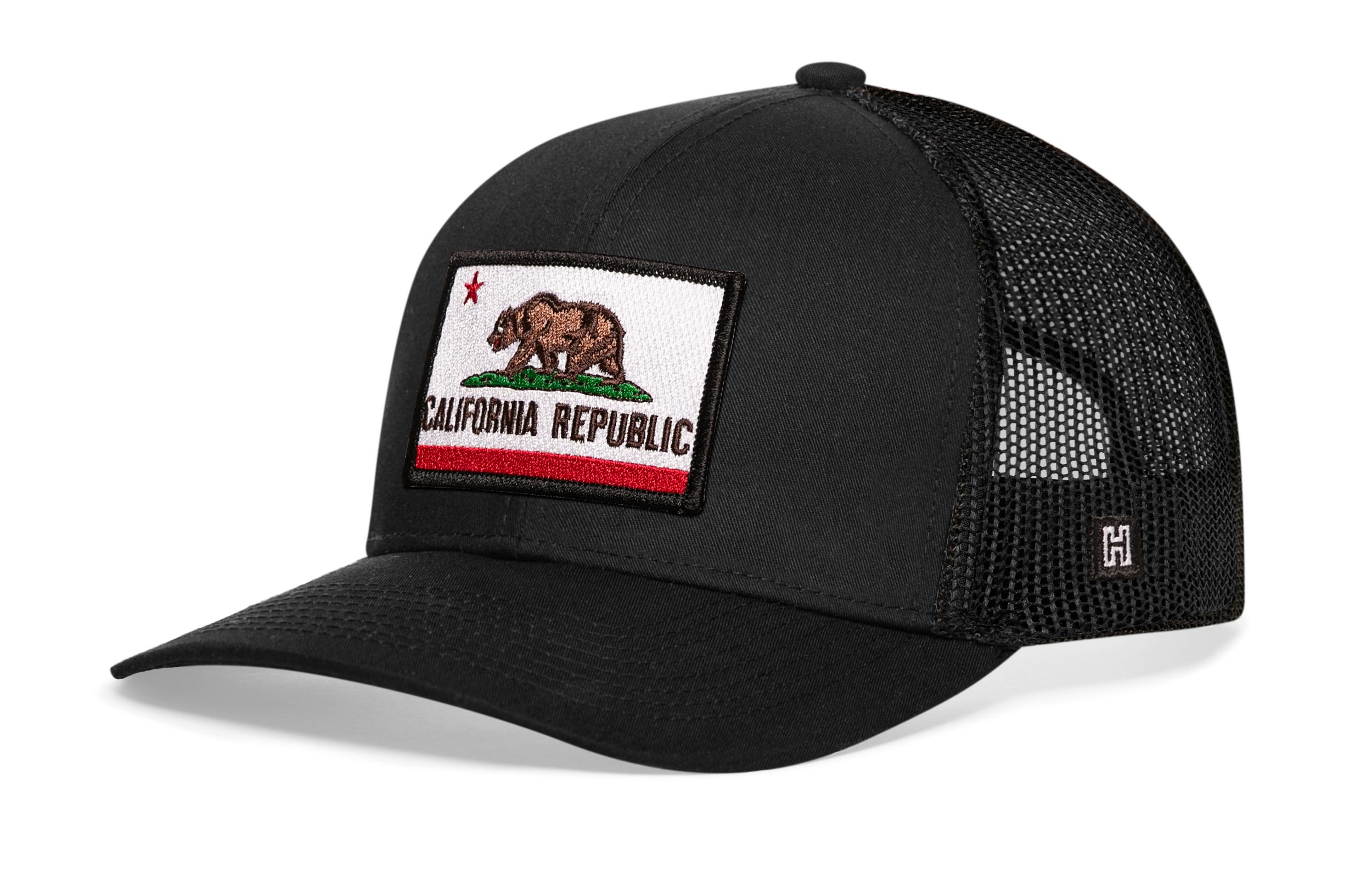 California Flag Trucker Hat — CA Snapback Haka Hat