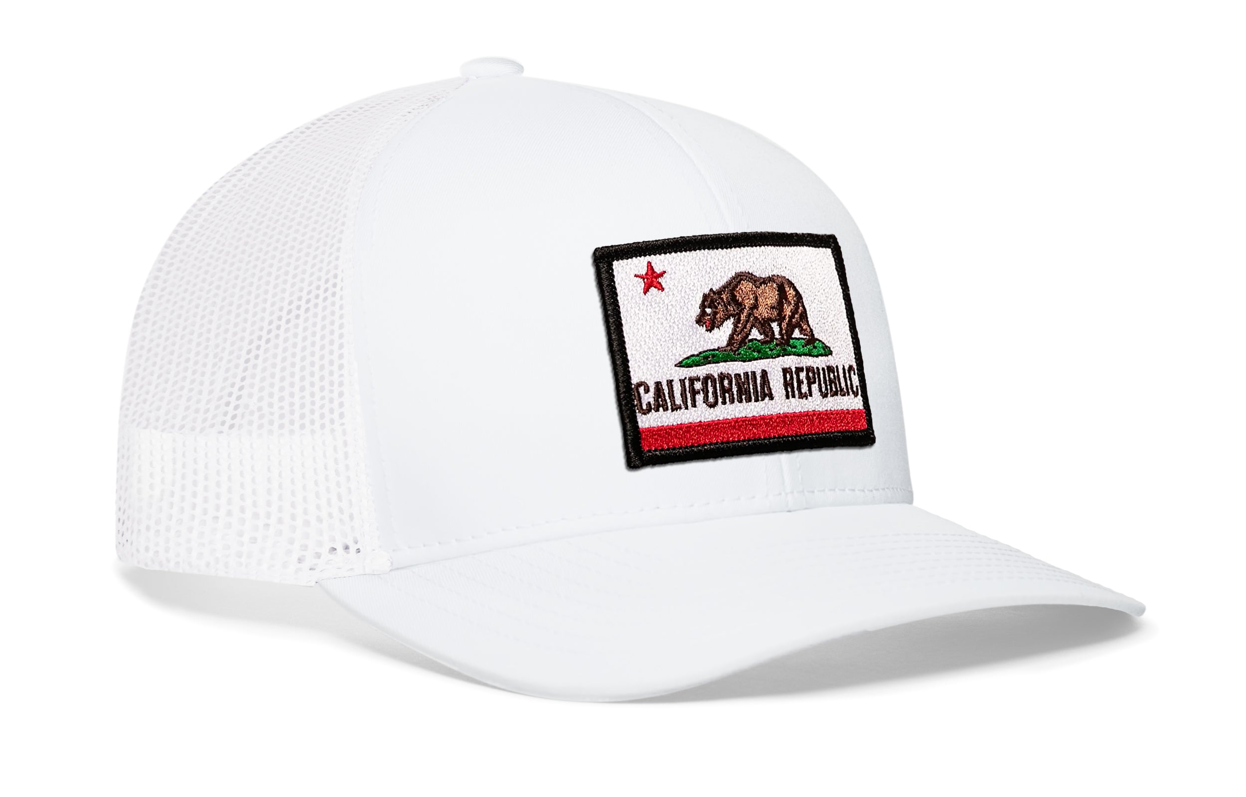California Flag Trucker Hat — CA Snapback Haka Hat