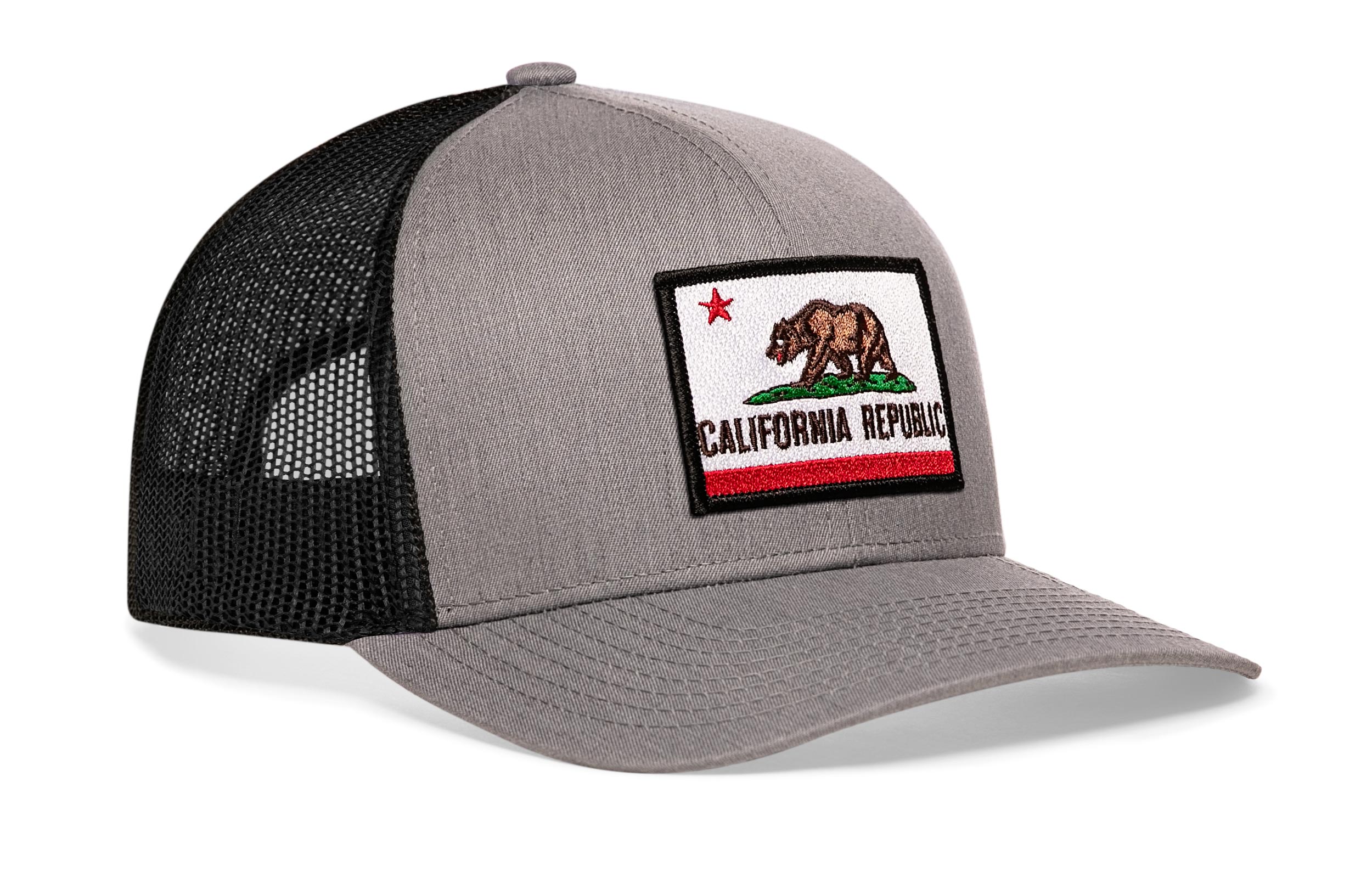 California Flag Trucker Hat — CA Snapback Haka Hat