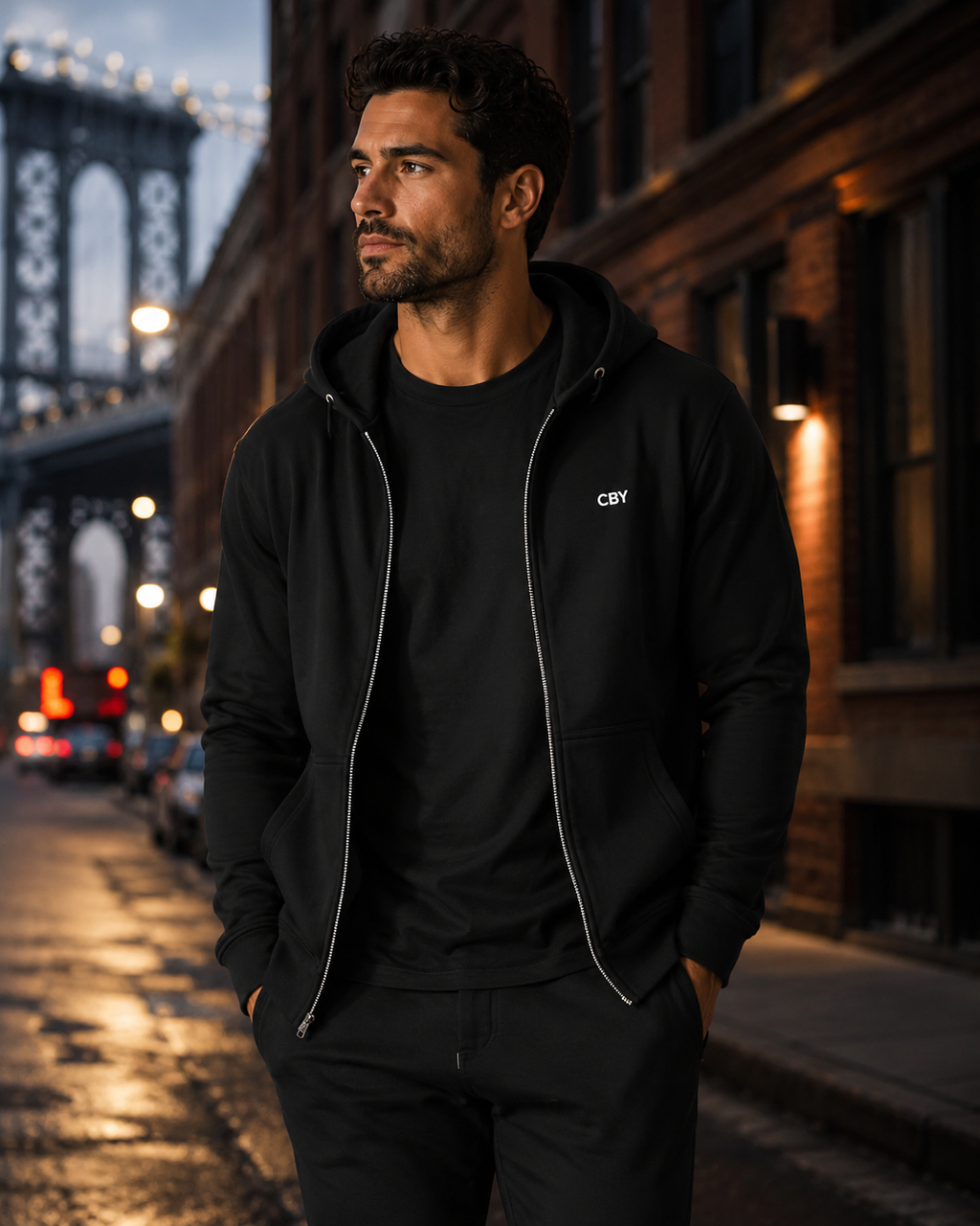 Cranberry's Basics Full Zip Hoodie Cranberry's