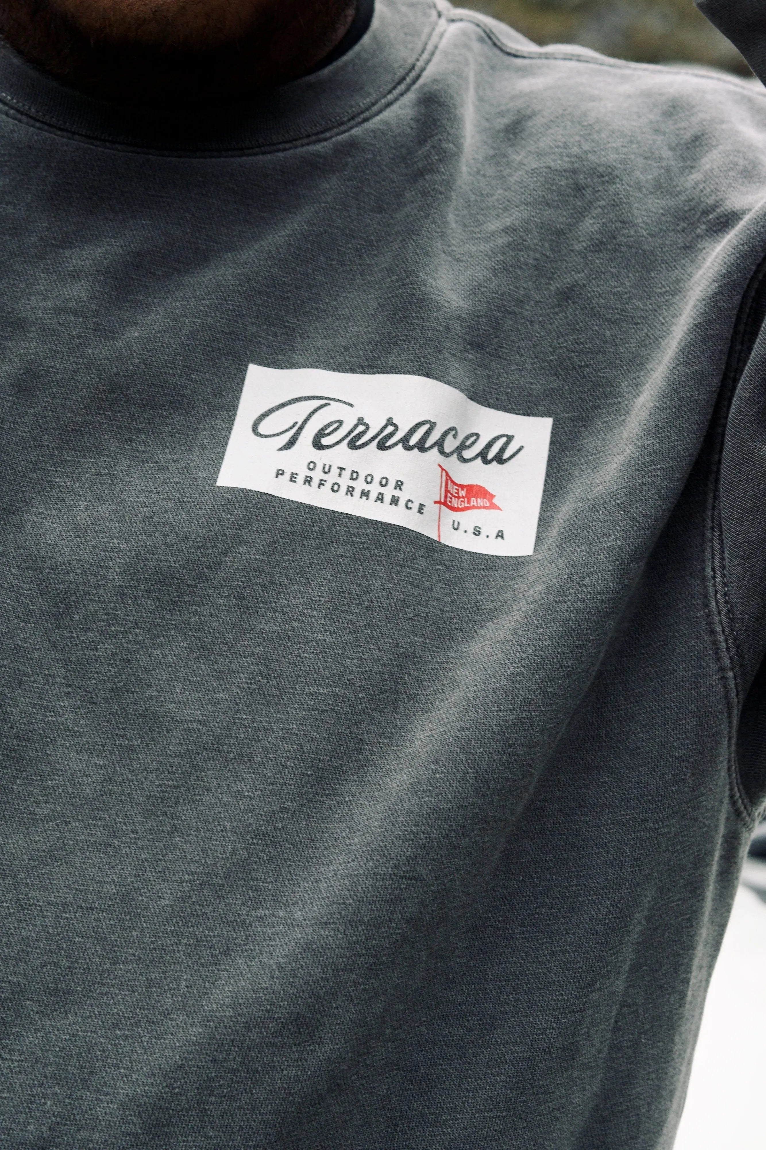 PENNANT CREWNECK SWEATSHIRT Terracea