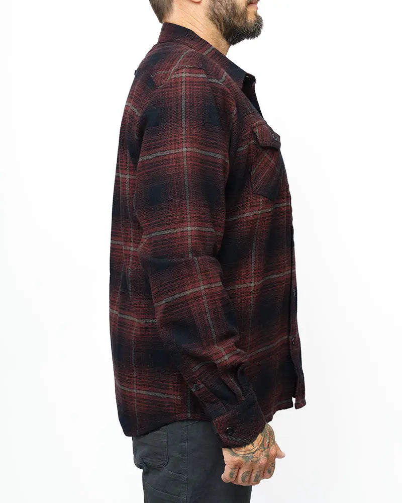 Destroyer Flannel - Black Off The Grid Surplus