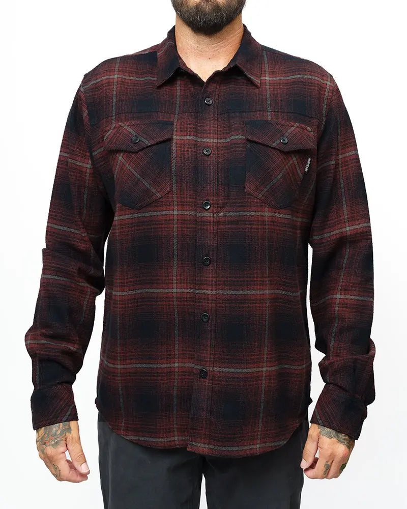 Destroyer Flannel - Black Off The Grid Surplus