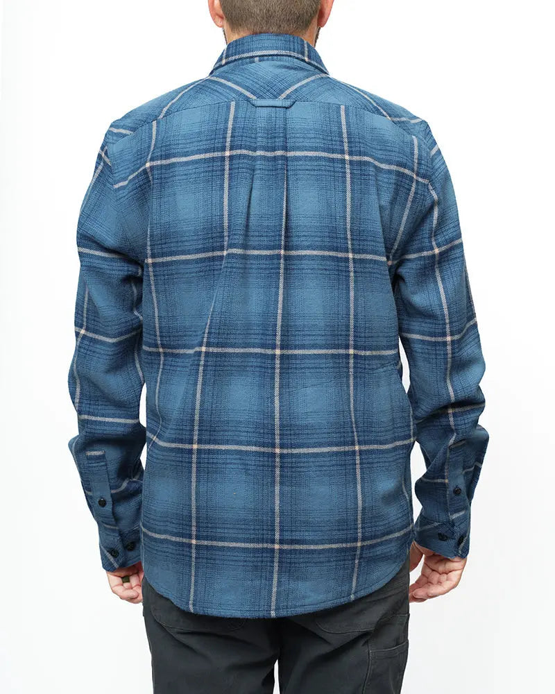 Destroyer Flannel - Pale Blue Off The Grid Surplus