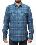 Destroyer Flannel - Pale Blue Off The Grid Surplus